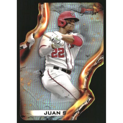 2021 Bowman's Best Heatwave Die Cuts #HW16 Juan Soto