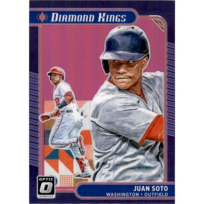 2021 Donruss Optic Pink #20 Juan Soto DK