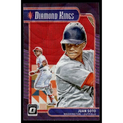 2021 Donruss Optic Red Wave #20 Juan Soto DK