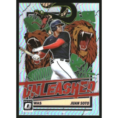 2021 Donruss Optic Unleashed Holo #7 Juan Soto