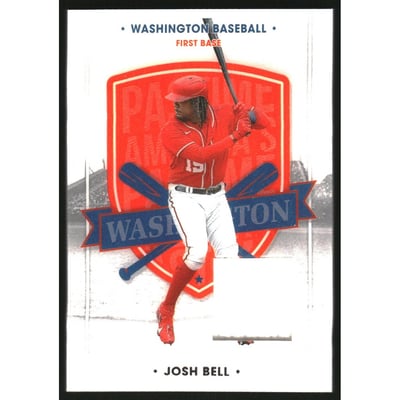 2021 Panini America's Pastime Swatches #75 Josh Bell