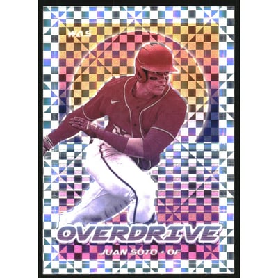 2021 Panini Overdrive Building Blocks #13 Juan Soto