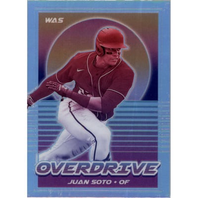2021 Panini Overdrive Holo #13 Juan Soto