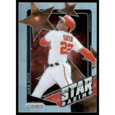 2021 Panini Prizm Star Gazing Silver #5 Juan Soto