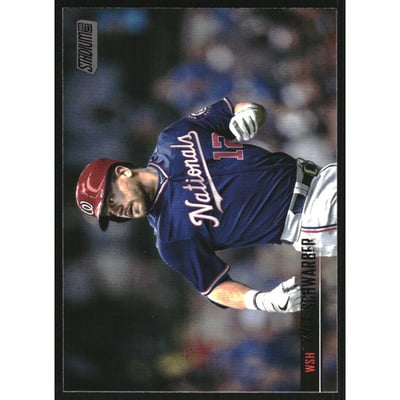 2021 Stadium Club Black Foil #284 Kyle Schwarber