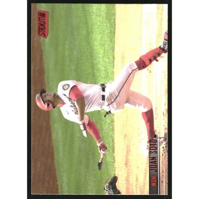 2021 Stadium Club Red Foil #220 Juan Soto