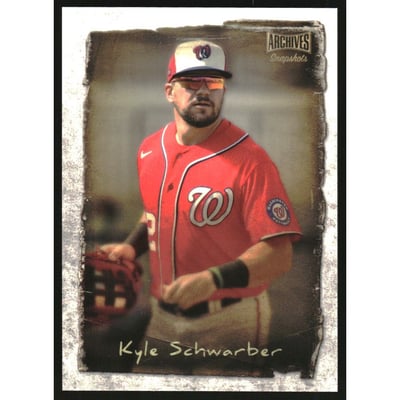 2021 Topps Archives Snapshots Tintype Titans #TTKS Kyle Schwarber