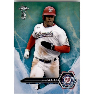 2021 Topps Chrome Ben Baller Icy #I4 Juan Soto