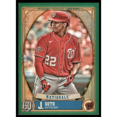 2021 Topps Gypsy Queen Green #54 Juan Soto