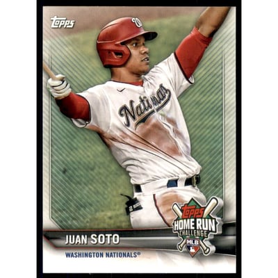 2021 Topps Home Run Challenge Code Cards #HRC27 Juan Soto