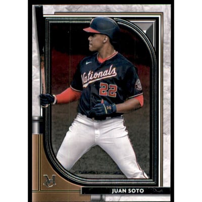 2021 Topps Museum Collection #3 Juan Soto