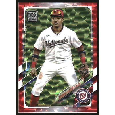 2021 Topps Red Foil #453 Starlin Castro