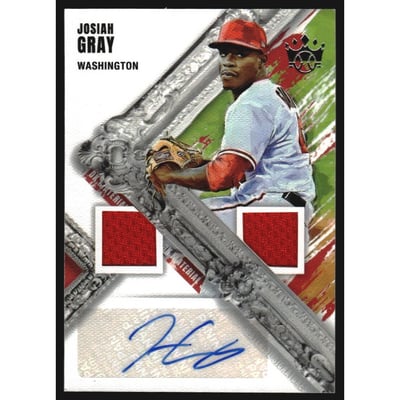 2022 Diamond Kings DK Material Signatures #62 Josiah Gray