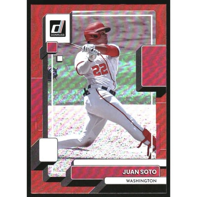 2022 Donruss Holo Red #225 Juan Soto
