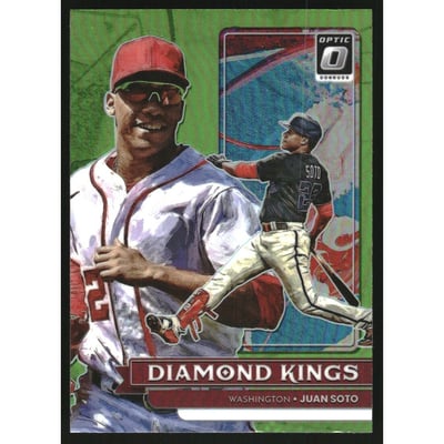 2022 Donruss Optic Lime Green #20 Juan Soto DK