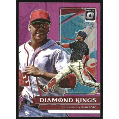2022 Donruss Optic Pink #20 Juan Soto DK