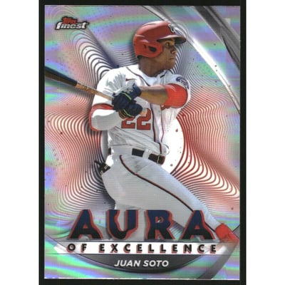 2022 Finest Aura of Excellence #AEJS Juan Soto