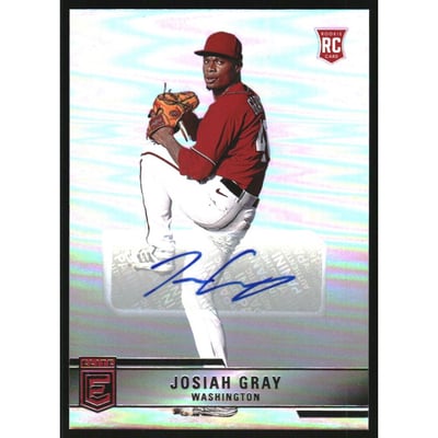 2022 Panini Chronicles Elite Autographs #5 Josiah Gray