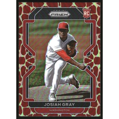 2022 Panini Prizm Prizms Giraffe #84 Josiah Gray