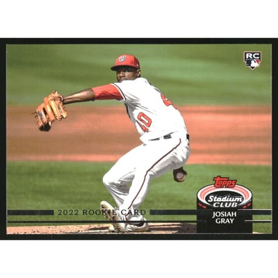 2022 Stadium Club '92 Rookie Design Variations #62 Josiah Gray