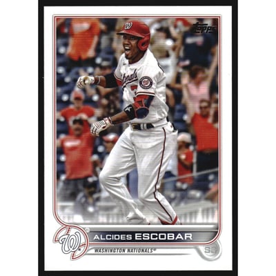 2022 Topps Advanced Stats #116 Alcides Escobar