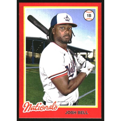 2022 Topps Archives Red #133 Josh Bell