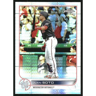 2022 Topps Chrome Prism Refractors #129 Juan Soto