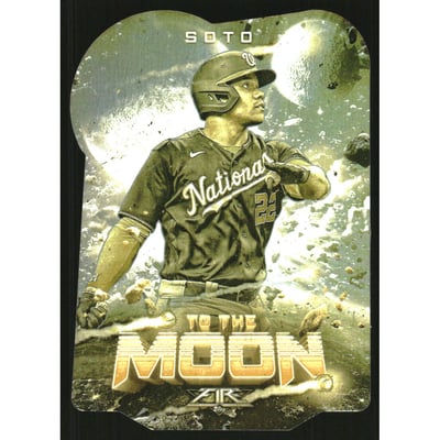 2022 Topps Fire To the Moon Gold Minted #TTM3 Juan Soto