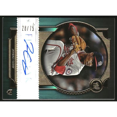 2022 Topps Five Star Autographs Aqua #FSAJG Josiah Gray