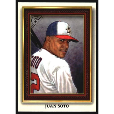 2022 Topps Gallery Portrait Gallery #PG1 Juan Soto