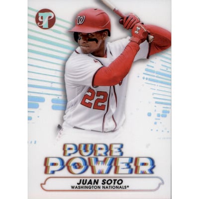 2022 Topps Pristine Pure Power #PP6 Juan Soto