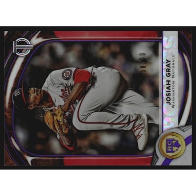 2022 Topps Tribute Purple #94 Josiah Gray SP