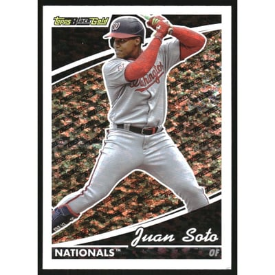 2022 Topps Update Black Gold #BG25 Juan Soto