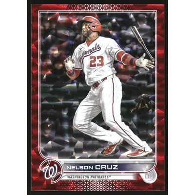 2022 Topps Update Red Foil #US194 Nelson Cruz