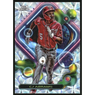 2023 Topps Cosmic Chrome Nucleus Refractors #153 CJ Abrams