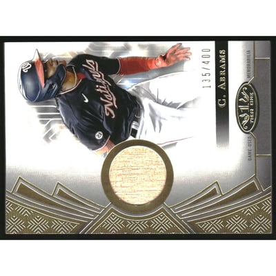 2023 Topps Tier One Relics #T1RCA CJ Abrams/400