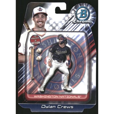 2024 Bowman Chrome Draft In Action #BIA17 Dylan Crews