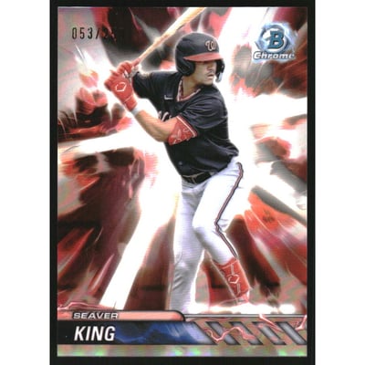 2024 Bowman Chrome Draft Plasma Power Refractors #PP9 Seaver King