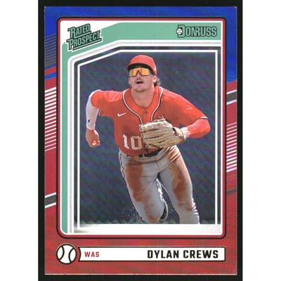 2024 Donruss Red and Blue #136 Dylan Crews