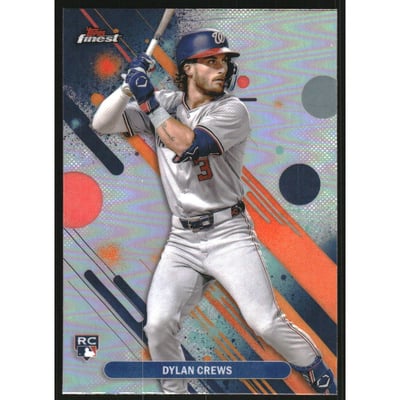 2025 Finest Refractors #34 Dylan Crews
