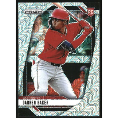 2025 Panini Prizm Prizms Mojo #130 Darren Baker