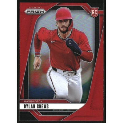 2025 Panini Prizm Prizms Red #73 Dylan Crews