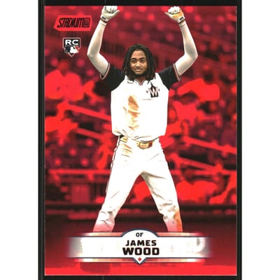 2025 Stadium Club Red #175 James Wood