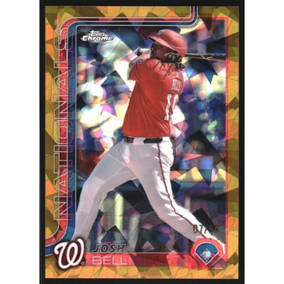 2025 Topps Chrome Sapphire Gold Refractors #263 Josh Bell
