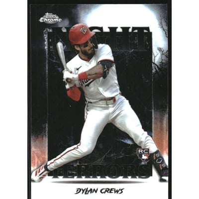 2025 Topps Chrome Update Night Terrors #NT13 Dylan Crews