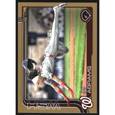 2025 Topps Gold #122 CJ Abrams