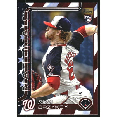 2025 Topps Independence Day #411 Zach Brzykcy