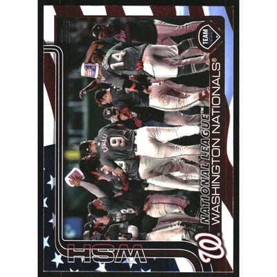 2025 Topps Independence Day #507 Washington Nationals