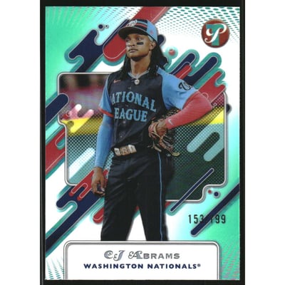 2025 Topps Pristine Aqua Refractors #259 CJ Abrams