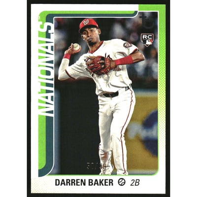 2025 Topps Vintage Stock #511 Darren Baker